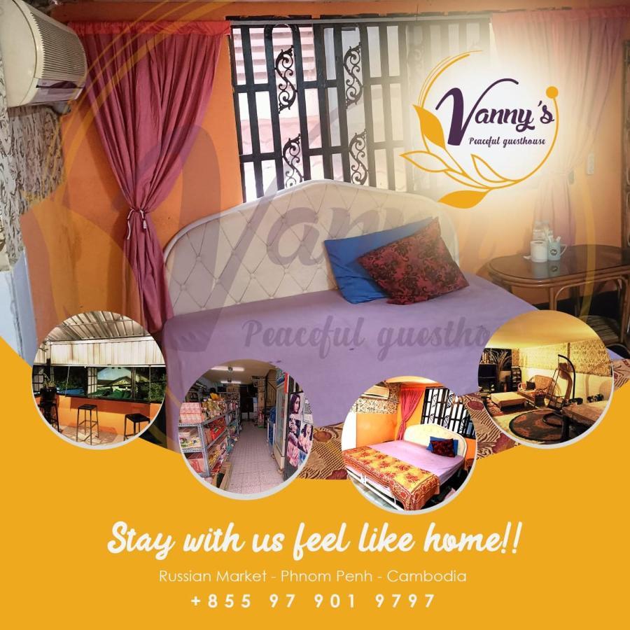 Vanny'S Peaceful Guesthouse Phnom Penh Exterior foto